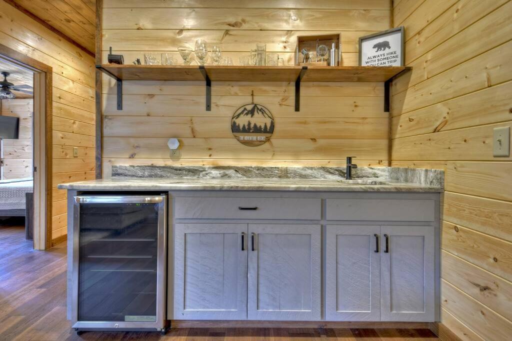 Rosewood Retreat - Hot Tub Fire Pit Pool Table Villa Blue Ridge Eksteriør billede