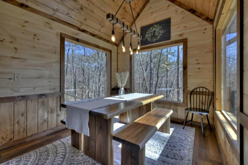 Rosewood Retreat - Hot Tub Fire Pit Pool Table Villa Blue Ridge Eksteriør billede