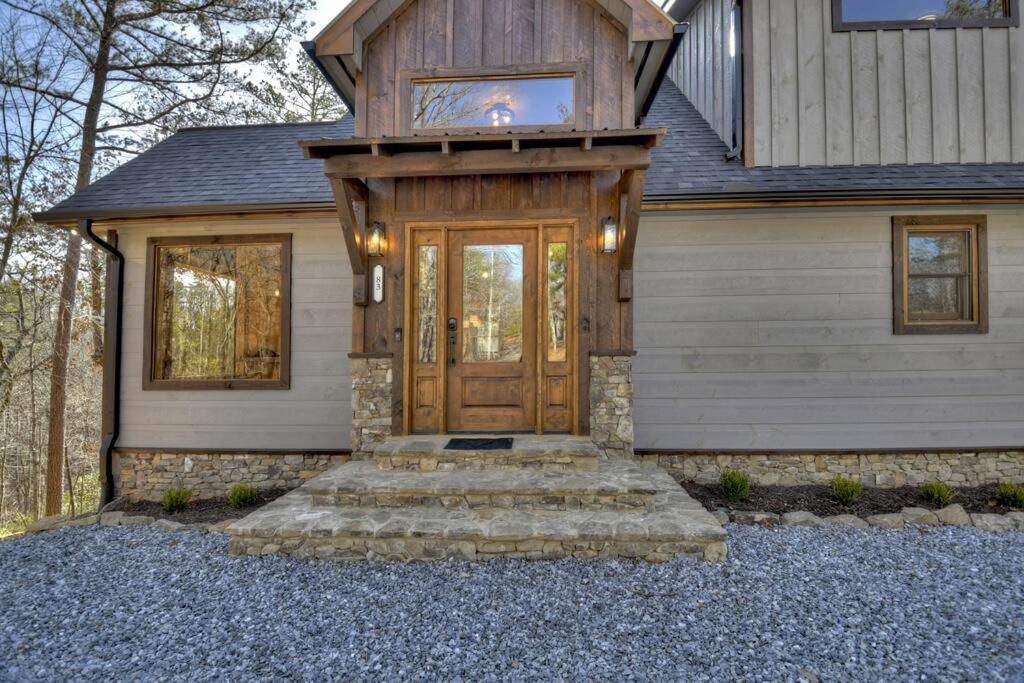 Rosewood Retreat - Hot Tub Fire Pit Pool Table Villa Blue Ridge Eksteriør billede