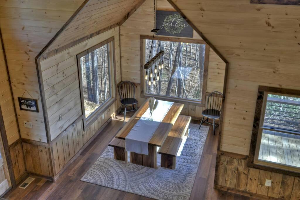 Rosewood Retreat - Hot Tub Fire Pit Pool Table Villa Blue Ridge Eksteriør billede