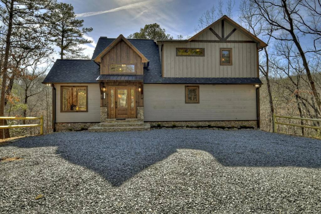 Rosewood Retreat - Hot Tub Fire Pit Pool Table Villa Blue Ridge Eksteriør billede