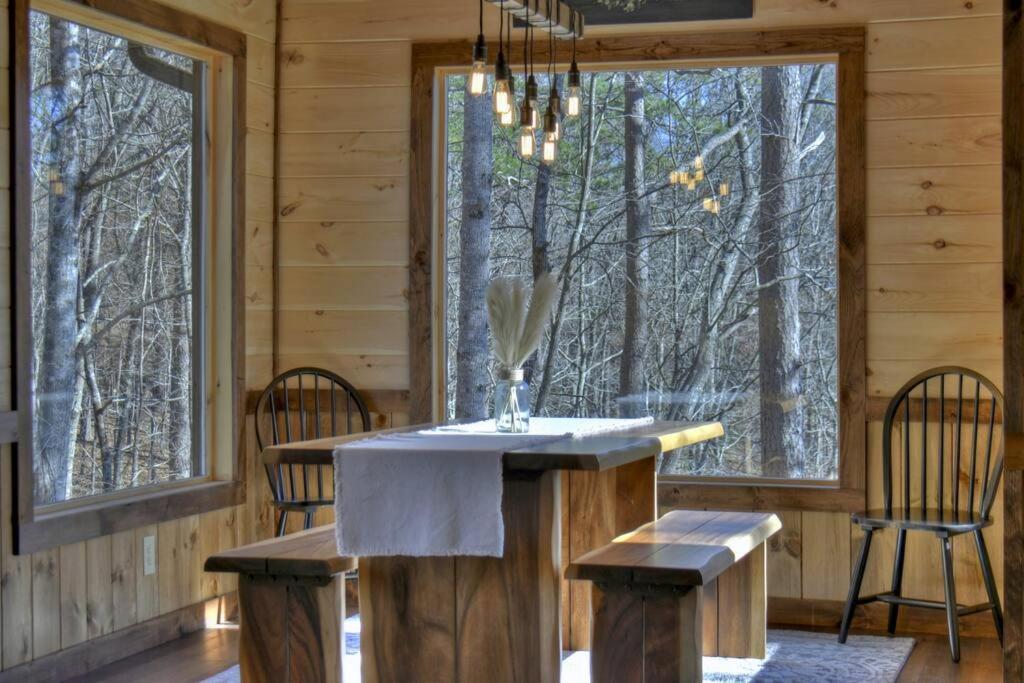 Rosewood Retreat - Hot Tub Fire Pit Pool Table Villa Blue Ridge Eksteriør billede