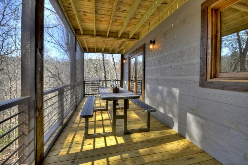 Rosewood Retreat - Hot Tub Fire Pit Pool Table Villa Blue Ridge Eksteriør billede