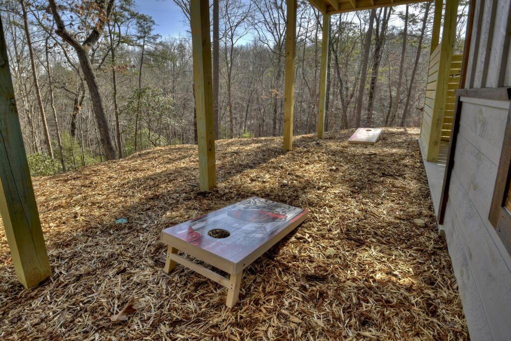 Rosewood Retreat - Hot Tub Fire Pit Pool Table Villa Blue Ridge Eksteriør billede